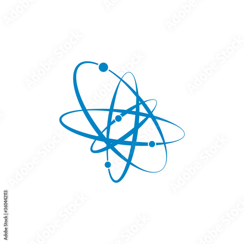 The Nuclear Power Reactor Molecule Icon