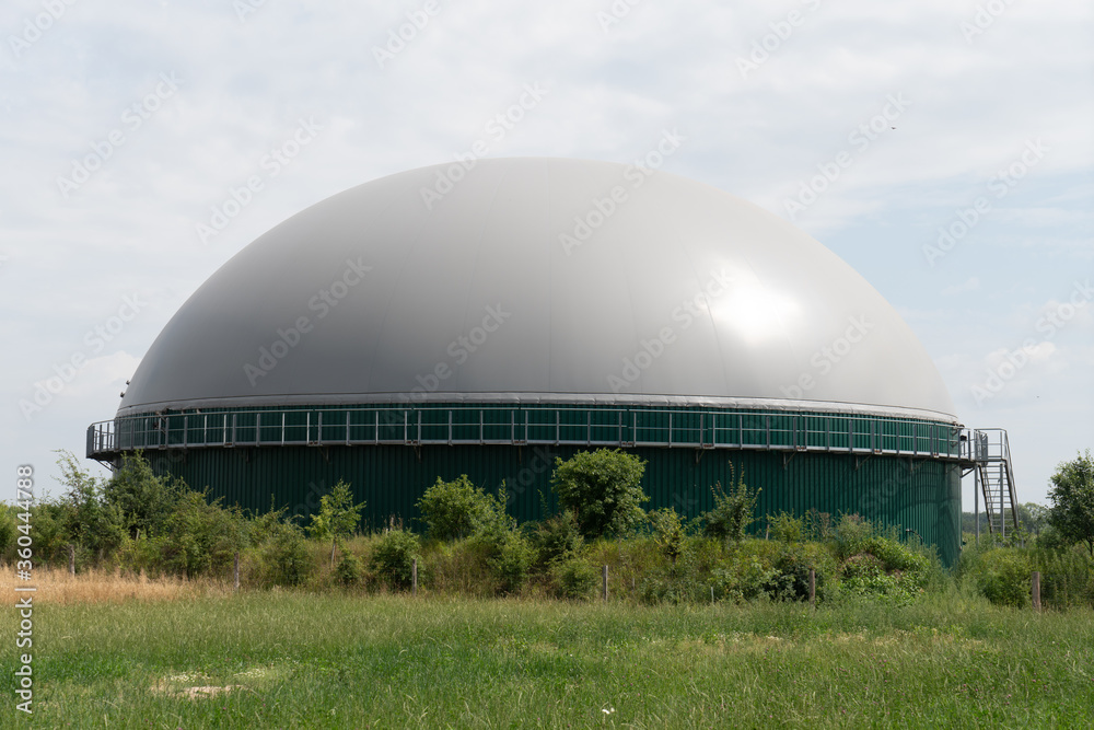 Fototapeta premium Biogasanlage im Wendland