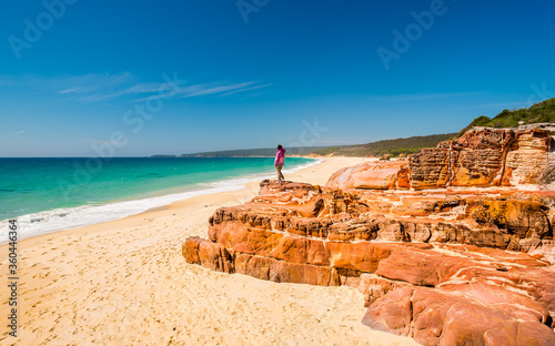 Slika na platnu Beautiful Coastline along Ben Boyd National Park in New South Wales, Australia