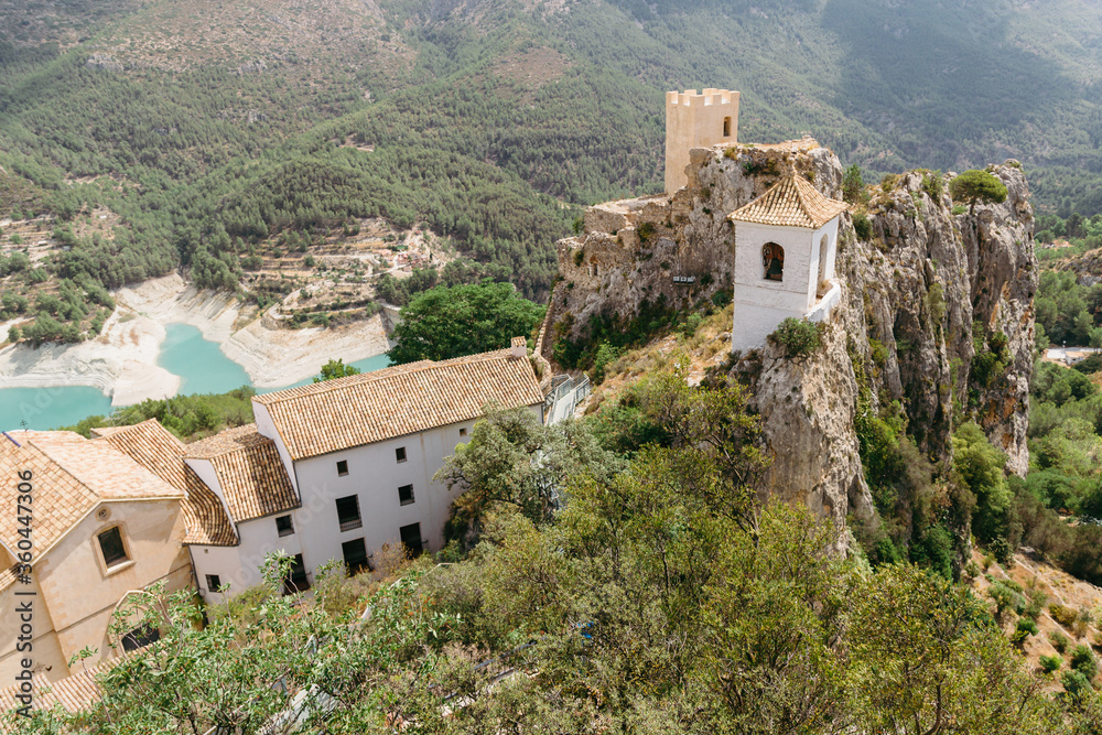 El Castell de Guadalest - Castle in Guadalest.