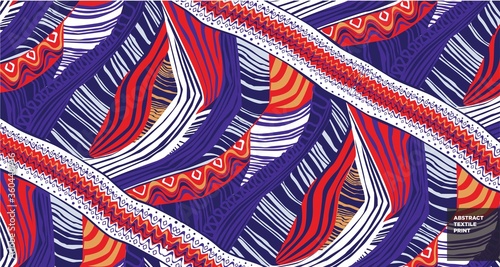 abstract textile for fabric print