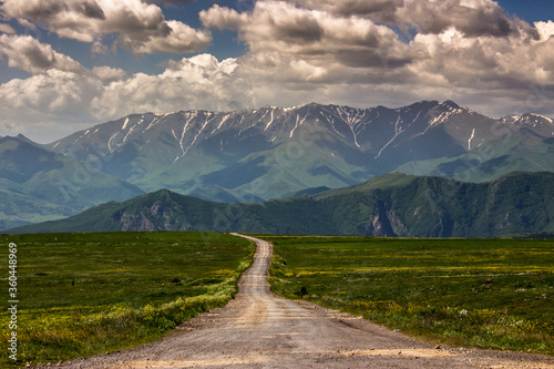 Road to Aramazd Mountain, Armenia