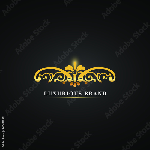 Luxurious Crown Company Logo Template