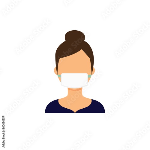 Face mask. Surgical mask. Procedure mask. For doctors, nurses and people