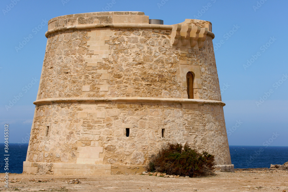 Torre de Sa Gavina .Formentera.Islas Pitiusas.Baleares.España. Torre de Sa Gavina .Formentera.Islas Pitiusas.Baleares.España.