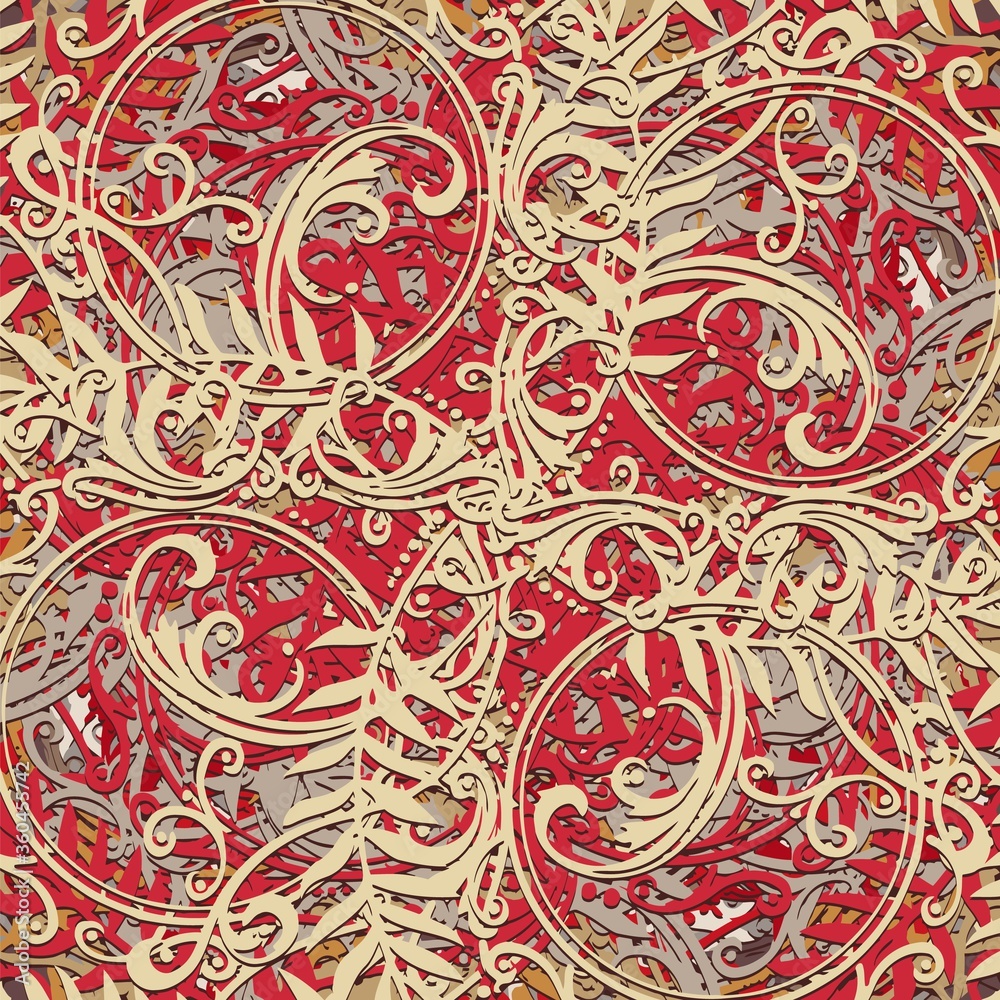 Abstract background. Psychedelic fractal, texture of brush strokes of colored paint of blurred lines and spots of different shapes and sizes Abstract background. Psychedelic fractal, texture of brush strokes of colored paint of blurred lines and spots of different shapes and sizes
