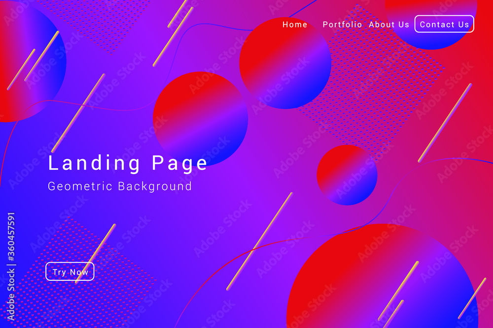 Minimal geometric background. Dynamic fluid shapes composition with Modern Abstract design for Landing page template, wallpaper,background element template Minimal geometric background. Dynamic fluid shapes composition with Modern Abstract design for Landing page template, wallpaper,background element template