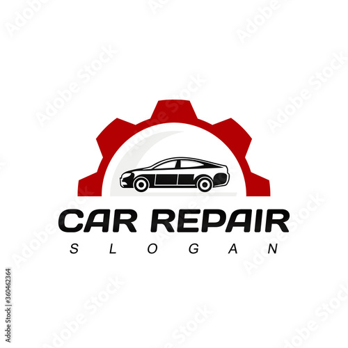 Car Repair Logo Design Template
