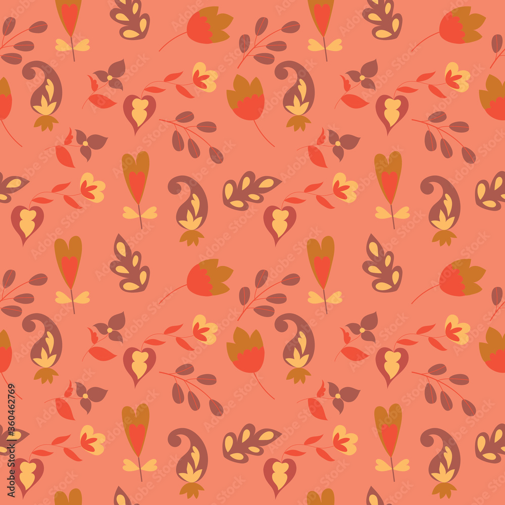 Floral Vector Seamless Pattern design Floral Vector Seamless Pattern design