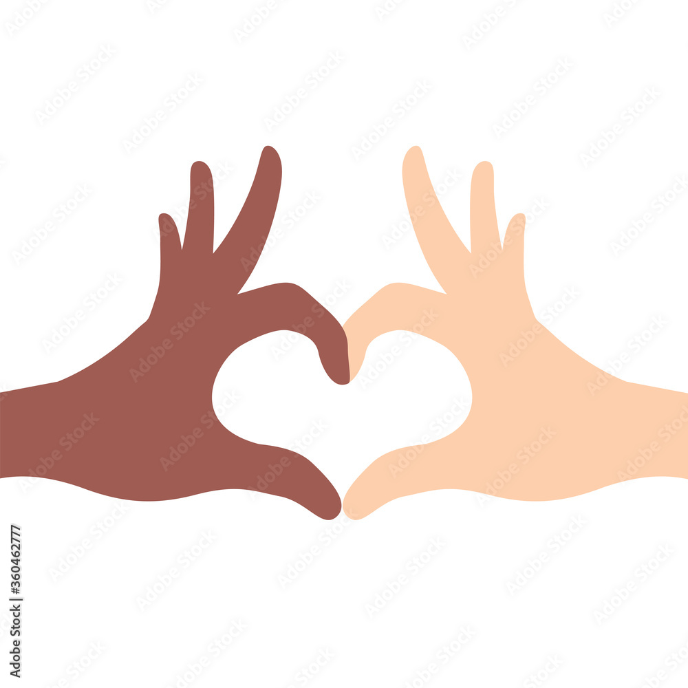 Black lives matter. Protest banner about human right of black people ...