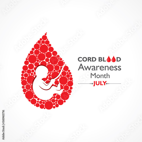 Cord Blood awareness month observed in July Every Year