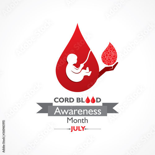 Cord Blood awareness month observed in July Every Year