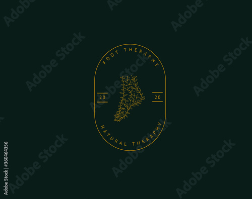 vector illustration hands and foot