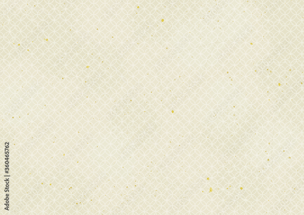 七宝入りの和紙イラスト Stock Vector Adobe Stock