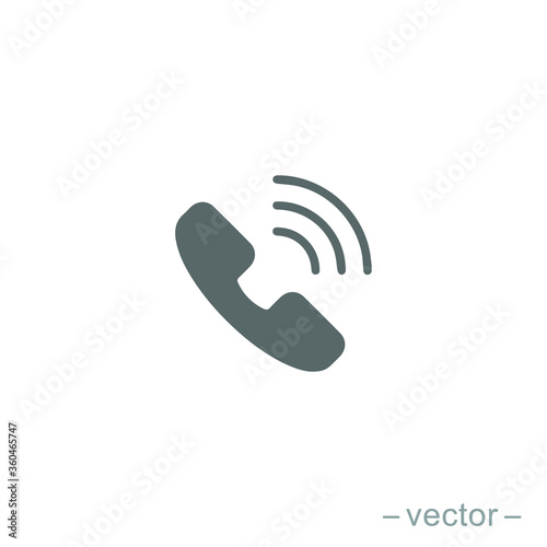 Call icon vector. Phone icon vector. mobile phone. telephone icon. EPS 10