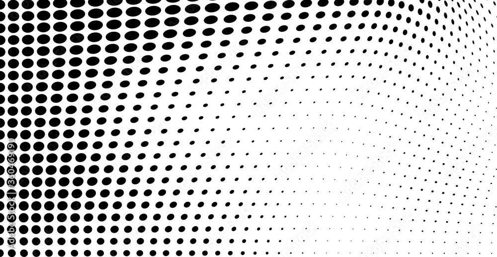 The halftone texture is monochrome. Vector chaotic background. The halftone texture is monochrome. Vector chaotic background.