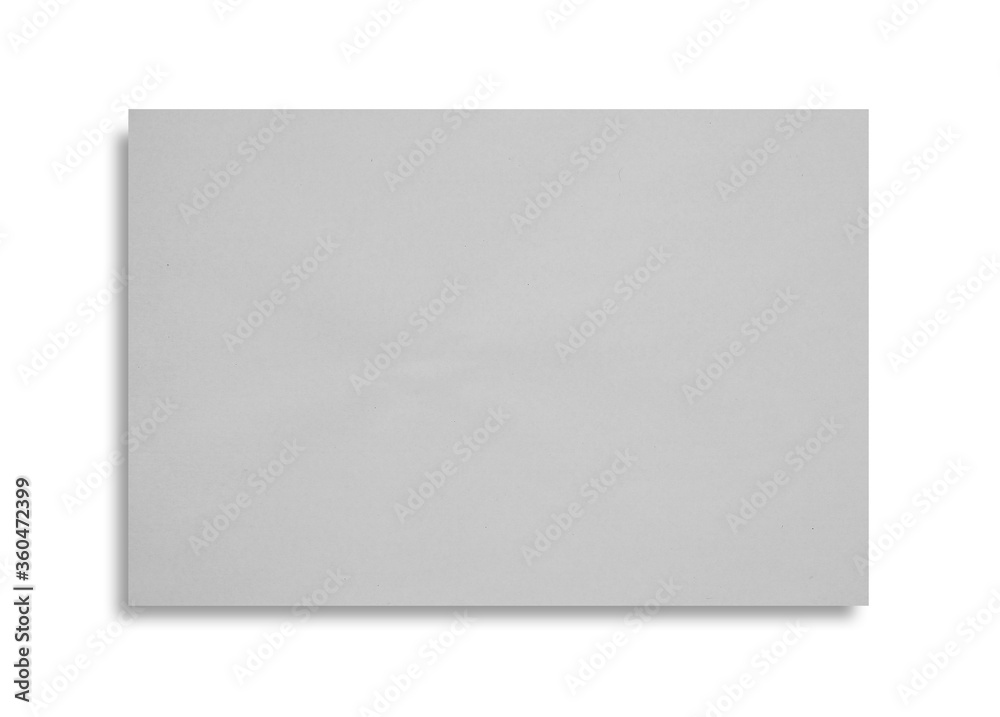sheet paper isolated on white background, this has clipping path. sheet paper isolated on white background, this has clipping path.