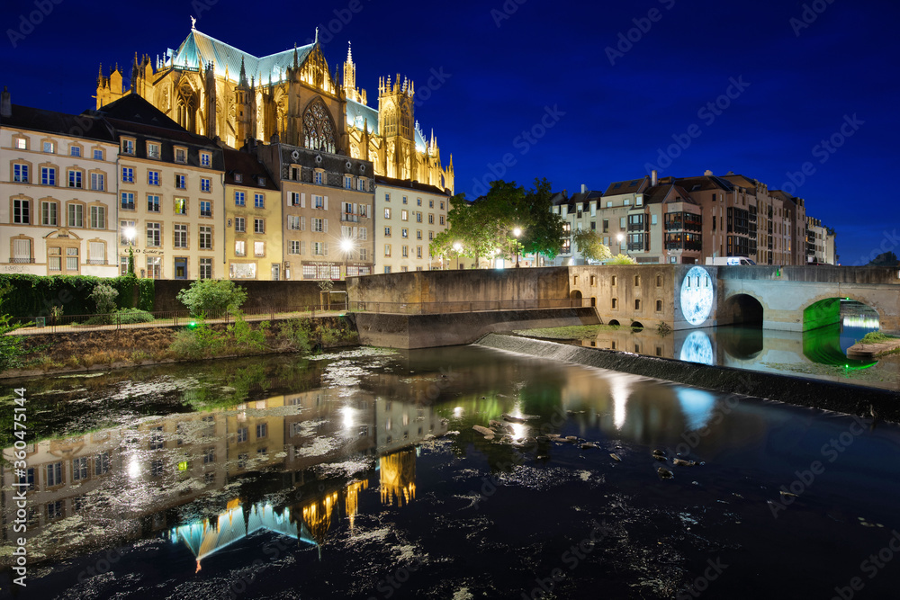 Fototapeta premium Kathedrale von Metz, Frankreich