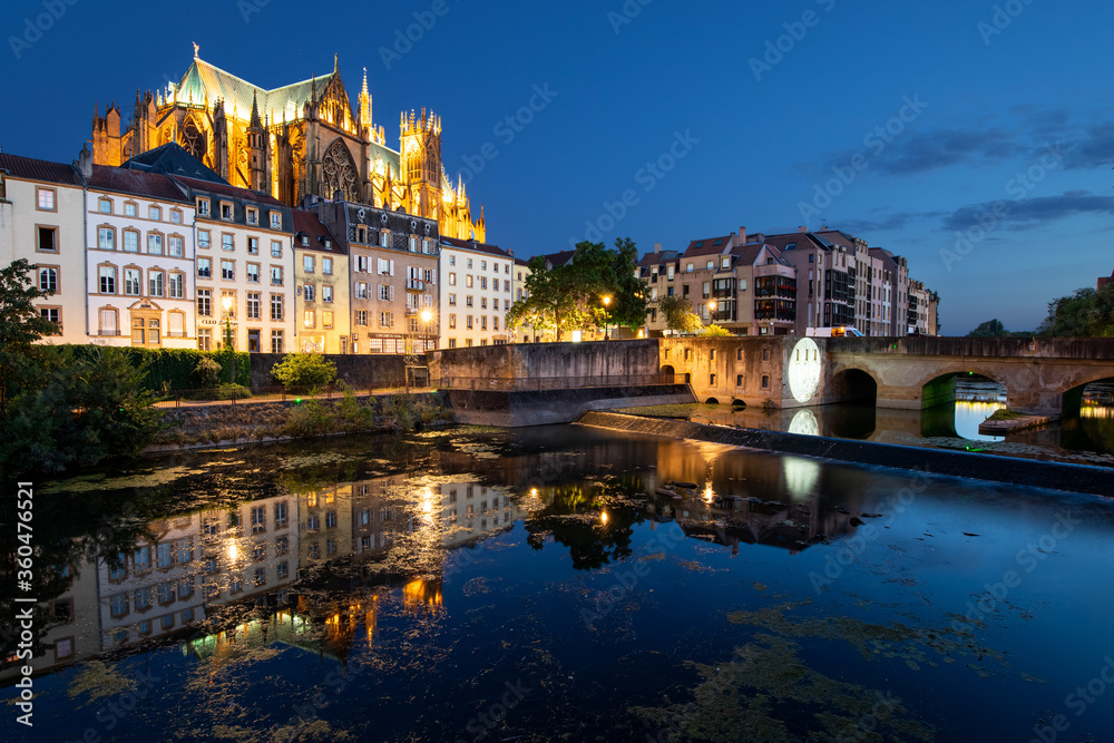  Kathedrale von Metz, Frankreich