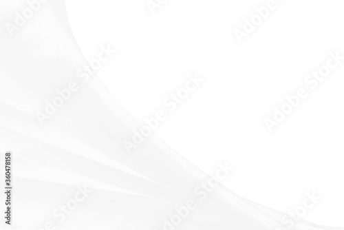 Abstract backgroung of white cloth with soft waves.
