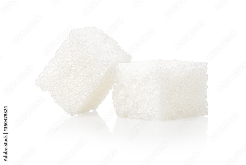 Two sugar cubes Two sugar cubes