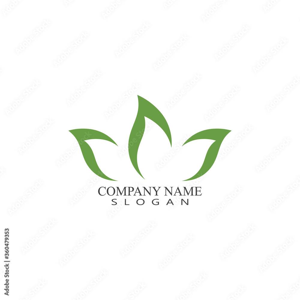 Leaf Logo Template vector symbol Leaf Logo Template vector symbol