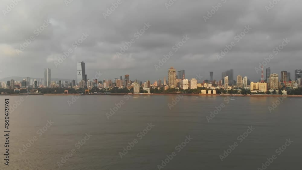 Aerial Drone View Mumbai City, Beautiful evening,
cloudy, rainy weather, 4k Aerial Drone View Mumbai City, Beautiful evening,
cloudy, rainy weather, 4k