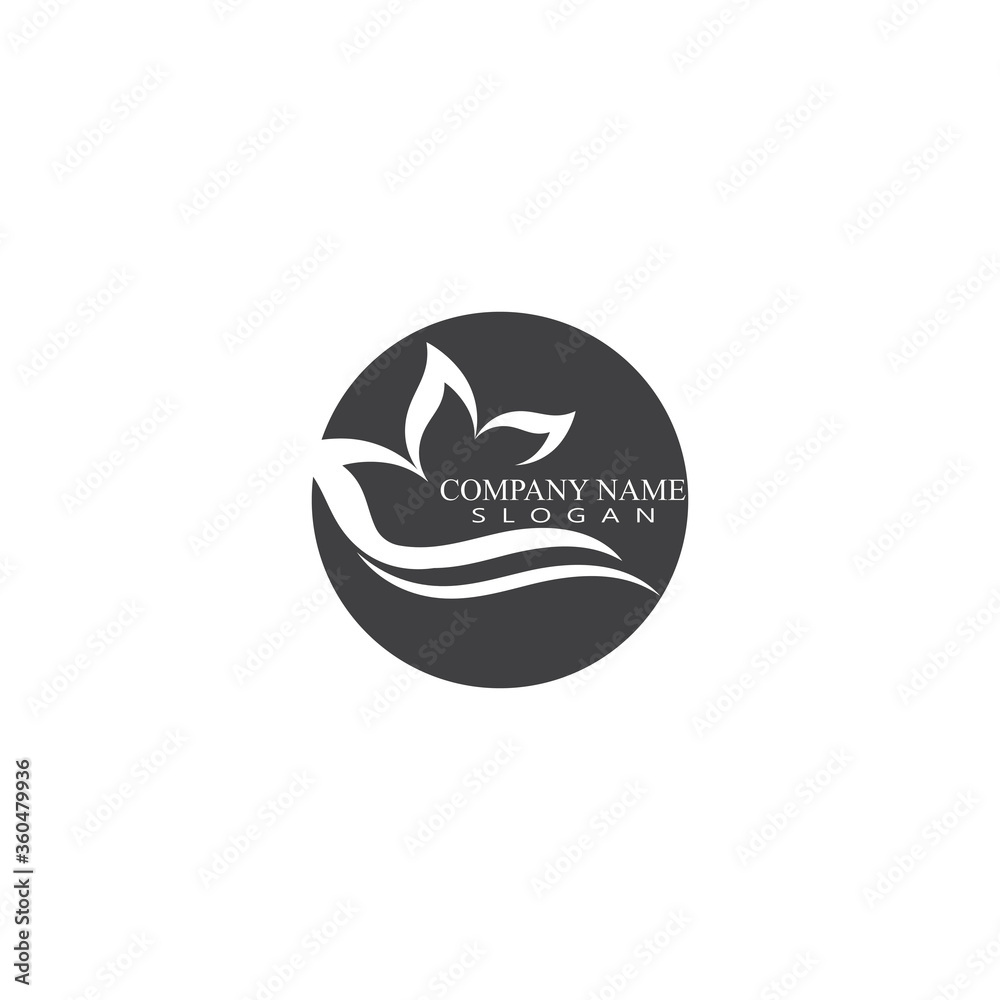Leaf Logo Template vector symbol Leaf Logo Template vector symbol