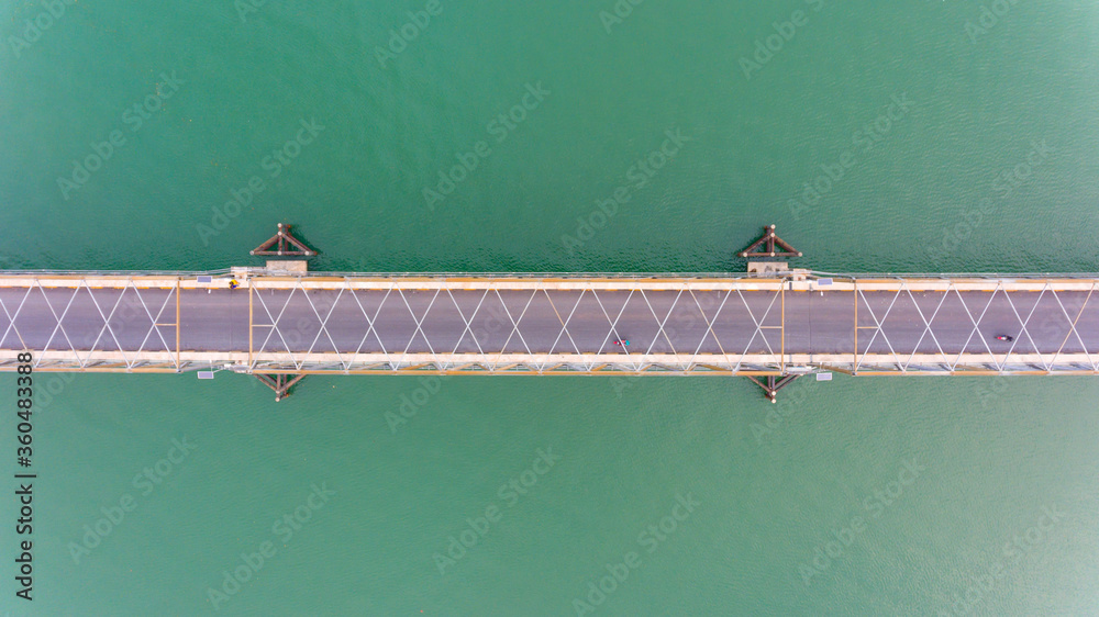 aerial view og bintan bridge