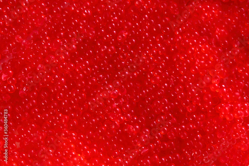Masago red caviar, a beautiful screensaver. A lot of caviar.