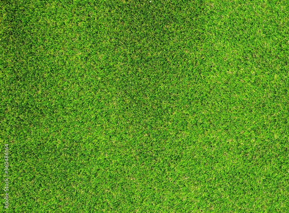 Fototapeta premium Top view Artificial Grass Ideal for use in the background