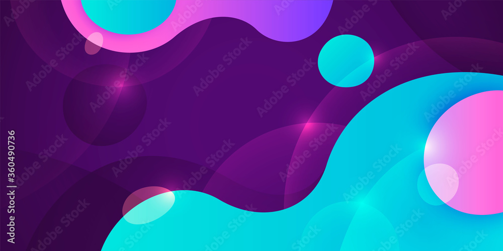 Modish illustration in abstract style made of various wavy shapes. Vector illustration. Modish illustration in abstract style made of various wavy shapes. Vector illustration.
