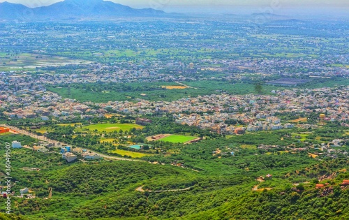 Ajmer city of India.