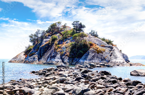 Whytecliff Islet Park Near Horseshoe Bay in West Vancouver, British Columbia, Canada photo