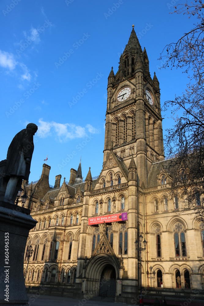 Town Hall of Manchester, England