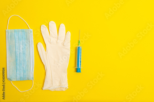 Primary Medical Precautionary Equipments For Health Care Protection photo