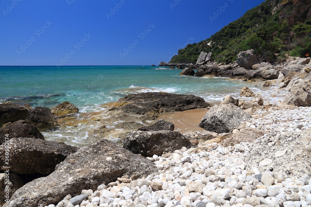 Corfu Island beach