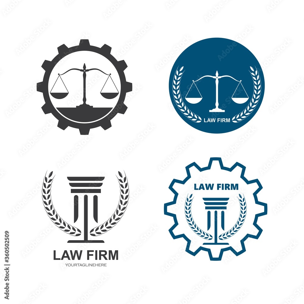 lawyer logo vector icon lawyer logo vector icon