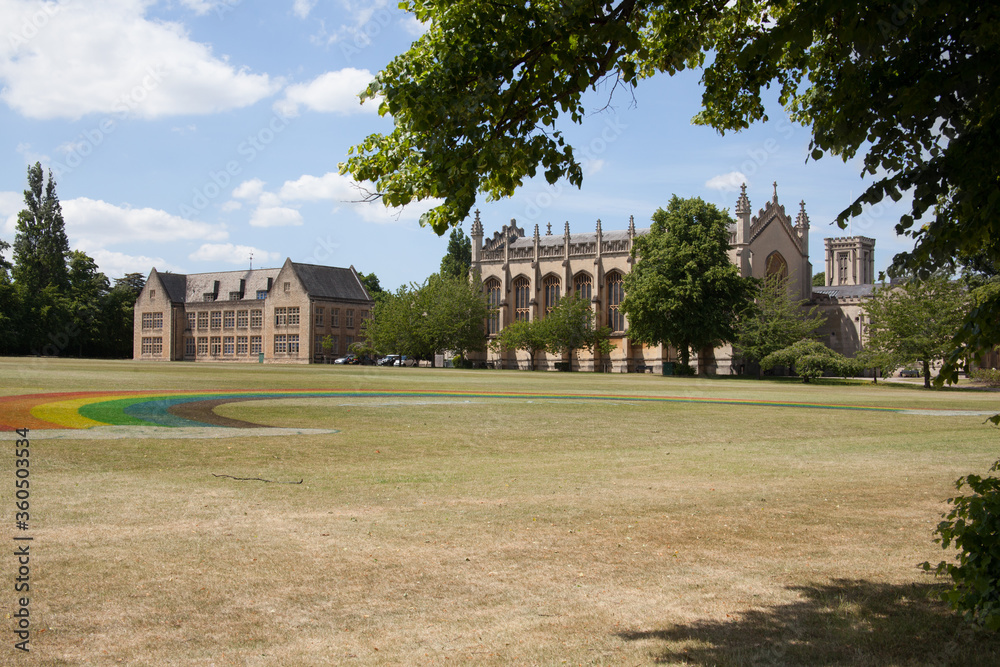 Cheltenham College in Cheltenham, Gloucestershire in the United Kingdom