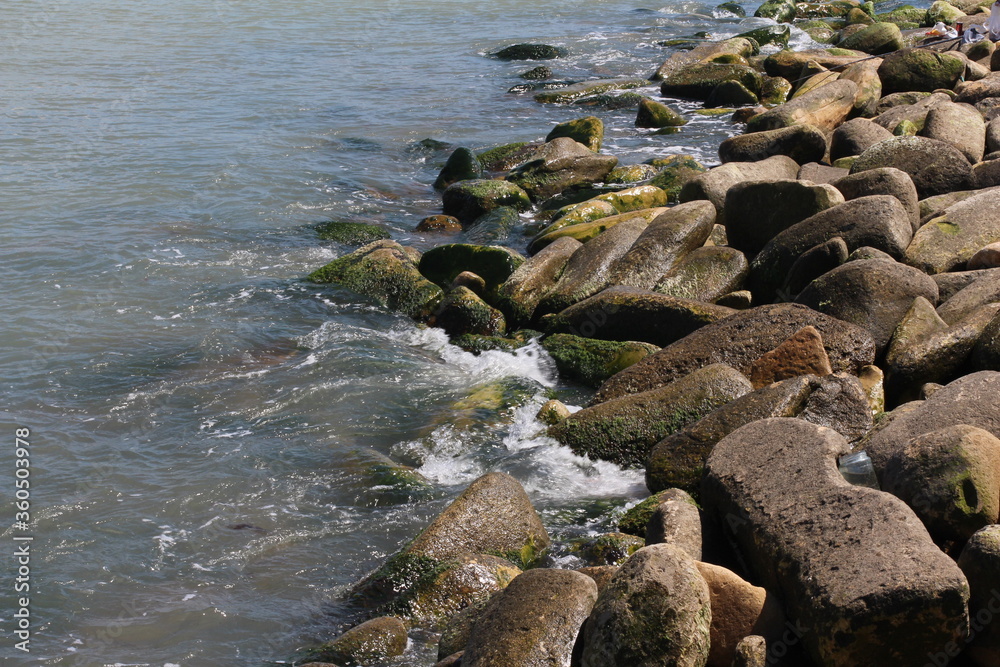Sea pebble. Sea stones background. Ocean beach rocks. Sea pebble. Sea stones background. Ocean beach rocks.