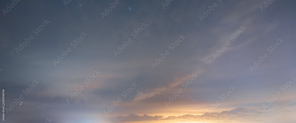 Beautiful landscape. Dramatic storm clouds , long exposure night sky. Sky nature background. Beautiful landscape. Dramatic storm clouds , long exposure night sky. Sky nature background.