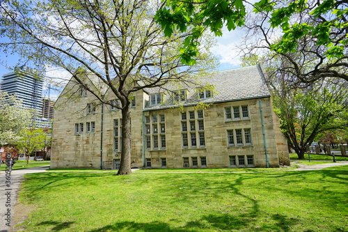 University of Toronto Campus building in spring