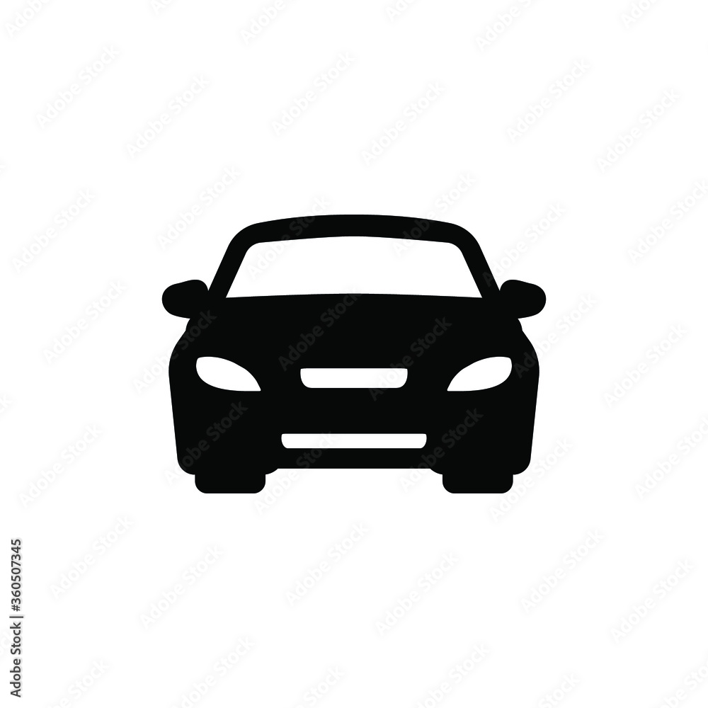 Fototapeta car auto icon vector