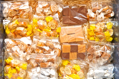 Obraz na płótnie selection of toffee