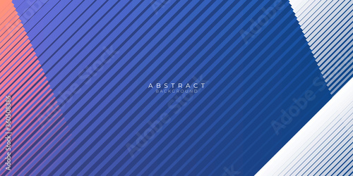 Abstract background dark blue red white with modern corporate concept.