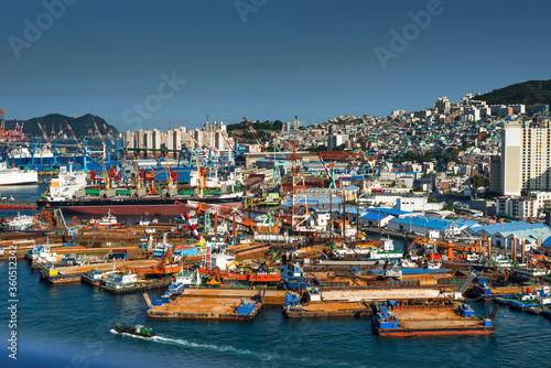 Port of Busan in South Korea © Andrew