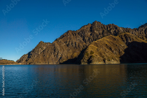 Heavenly Lake Tianchi Tianshan Scenic Area Xinjiang China 