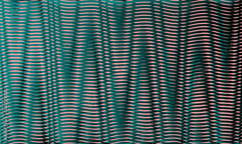 Dark colored zigzag abstract texture with gradient background in additional colors. Contemporary geometric digital art for created background saver, business card, poster, home decor, banner.