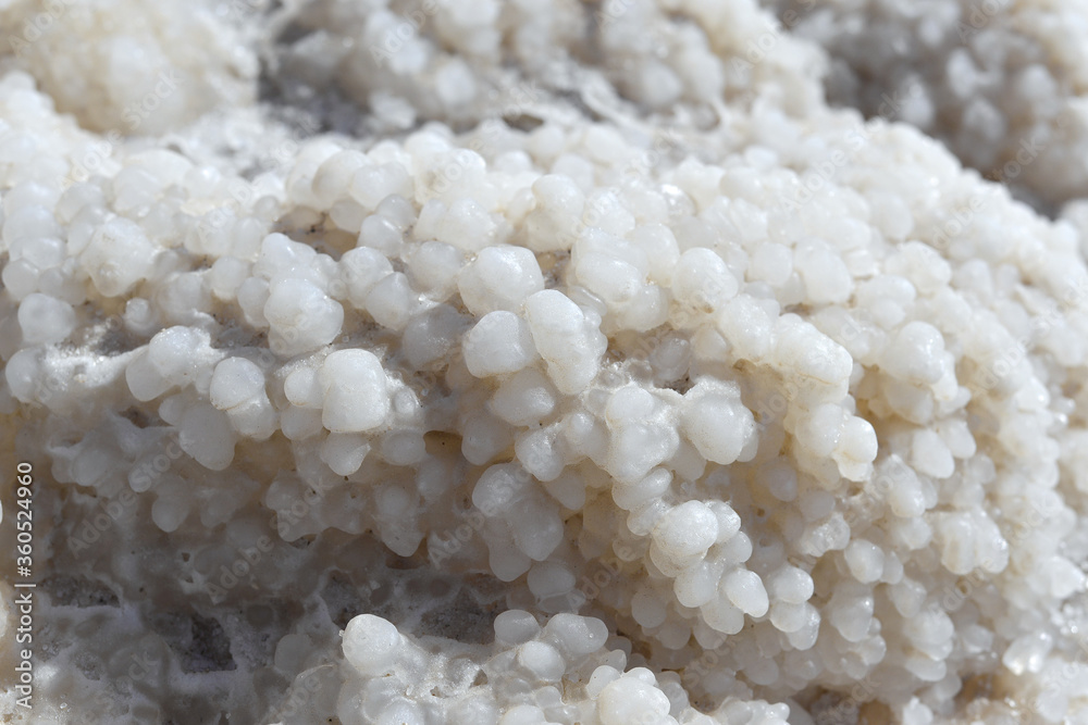 Dead Sea salt crystals mineral natural formations Dead Sea salt crystals mineral natural formations