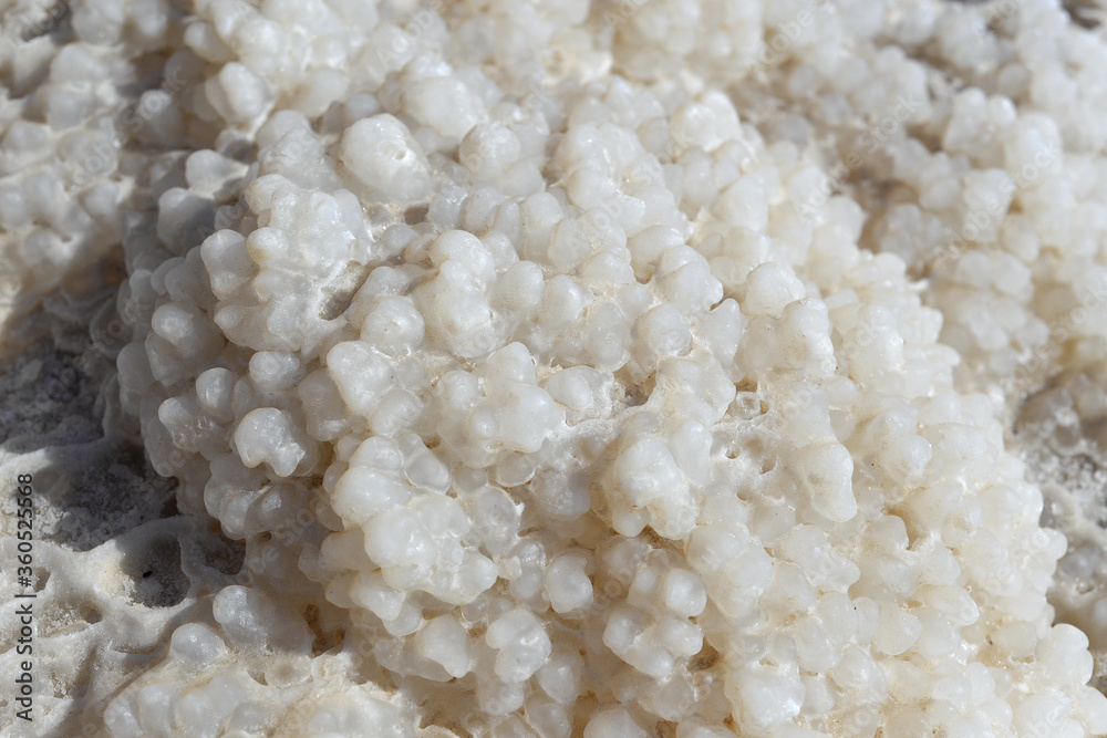 Dead Sea salt crystals mineral natural formations